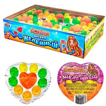 Десерт желейный Lova-Lova 35г