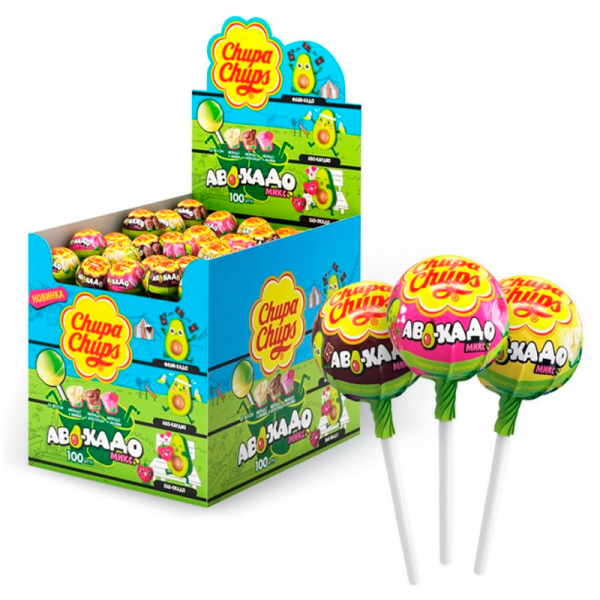 Ledenets Chupa Chups Avokado miks 12g