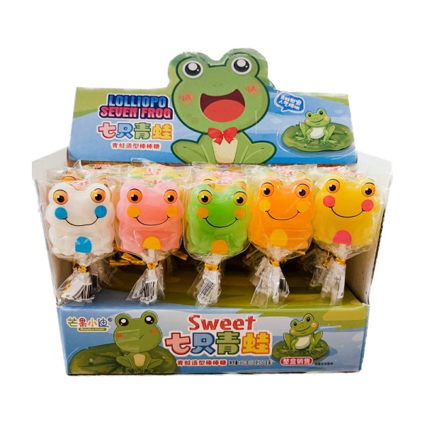 Ledentsy na palochke MangGuo XiaoDi Lyagushata fruktovye 15g