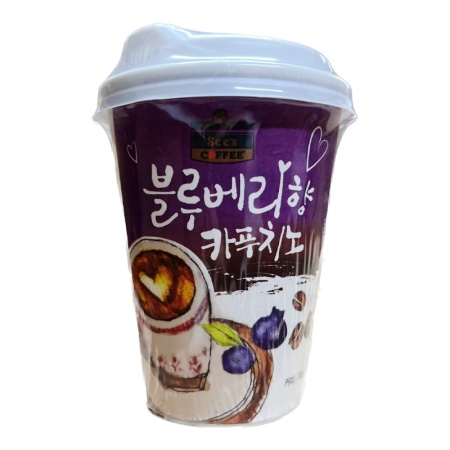 Kofe bystrorastvorimyy GL White Chocolate Karamel Kappuchino stakan 23g