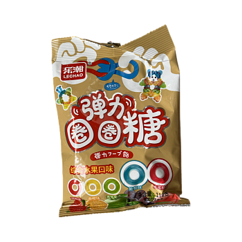 Мармеладные конфеты Lechao колечки 118г