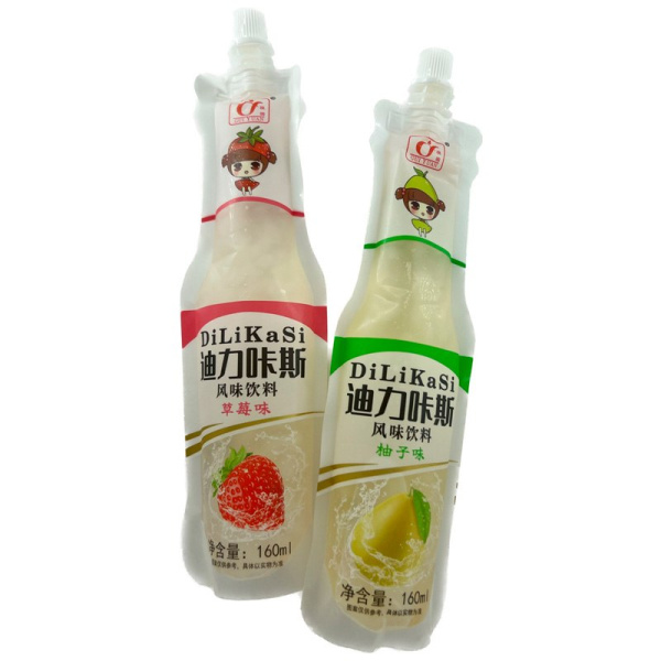 Sok Gui Yuan s kusochkami Klubnika Grusha 160ml