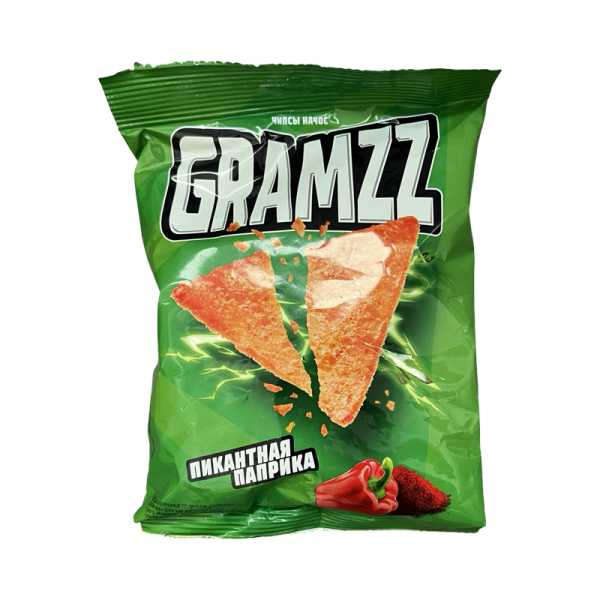 Chipsy kukuruznye Gramzz paprika 55g