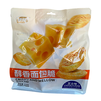 Сухарики ShunWang сырные 228г