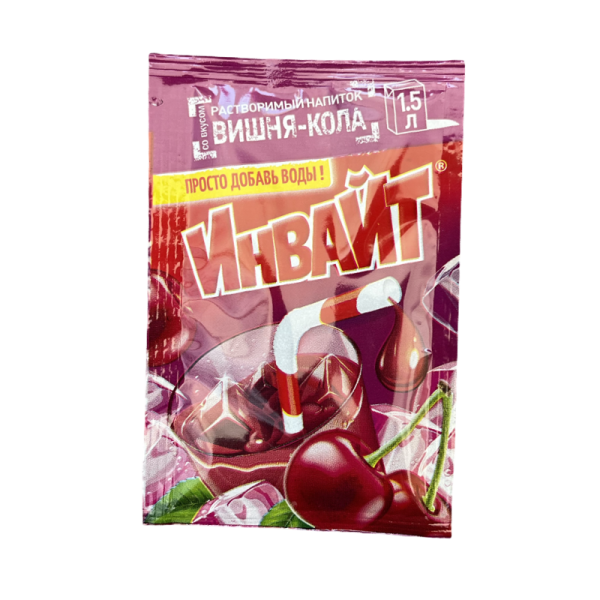 Napitok rastvorimyy Invayt vishnya-kola 12g
