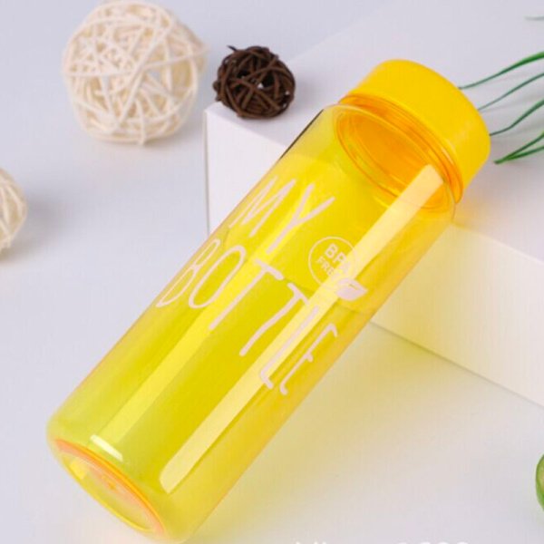 Butylka Yokee My Bottle glyantsevaya zheltaya 500ml