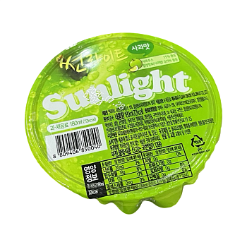 Желе Sun Light Jelly Apple Flavor со вкусом яблока 180мл