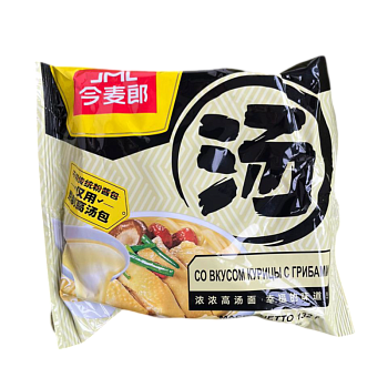 Лапша JML со вкусом грибов и курицей 132г