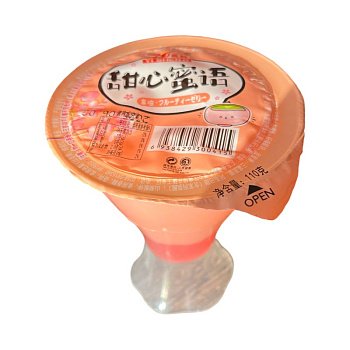 Желе Yi Sheng фруктовое в стакане 110г