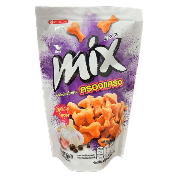 Palochki VFoods Mix khrustyashchie so vkusom chesnoka i pertsa 50g