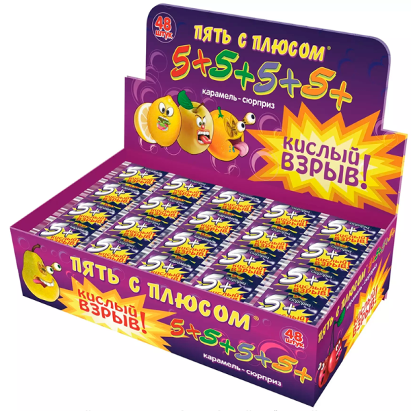 Karamel Sladkaya skazka Kislaya ataka 5+