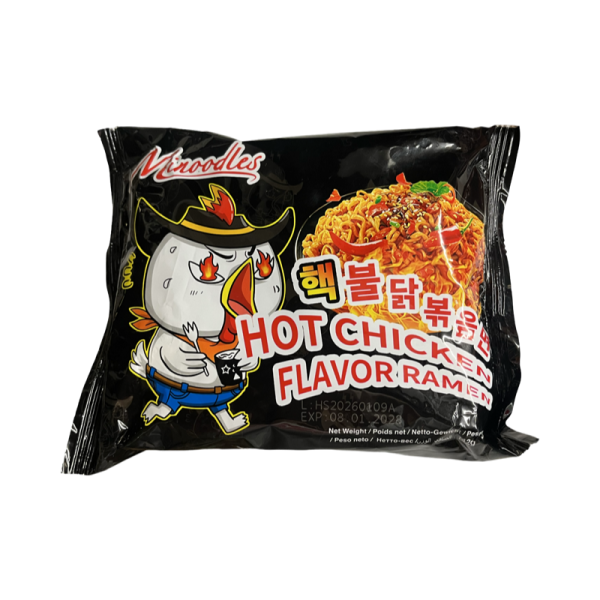 Lapsha Minoodles Flavor Ramen s ostrym kurinym vkusom 142g