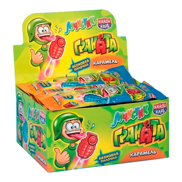 Karamel na neonovoy palochke Luchistik Granata kola 10g