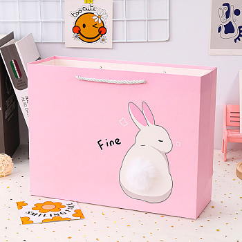 Пакет подарочный Yokee Y-0689 Зайка 19,5*14,5см