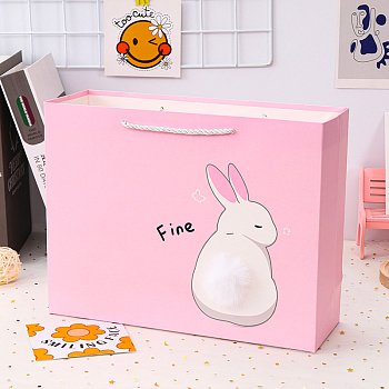 Пакет подарочный Yokee Y-0689 Зайка 19,5*14,5см