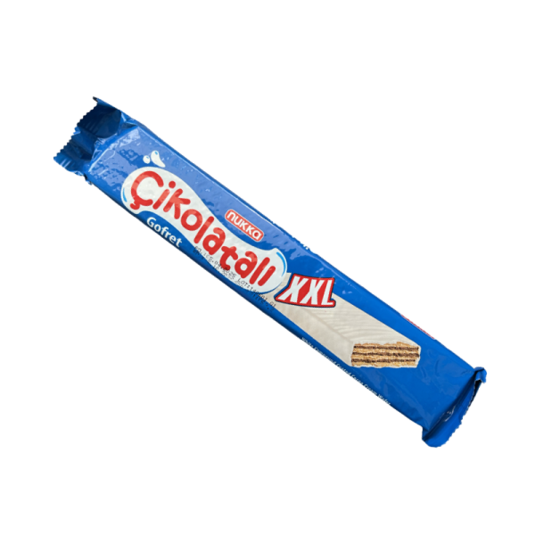 Vafli Cikolatali Black XXL belyy shokolad 60g