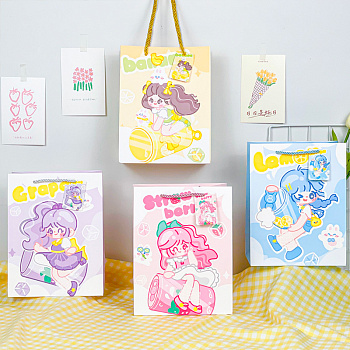 Пакет подарочный Yokee Fruit 24*18,5см