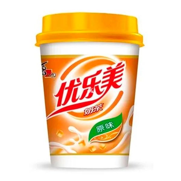 Chay Youlemei molochnyy s fruktovym zhele 80g