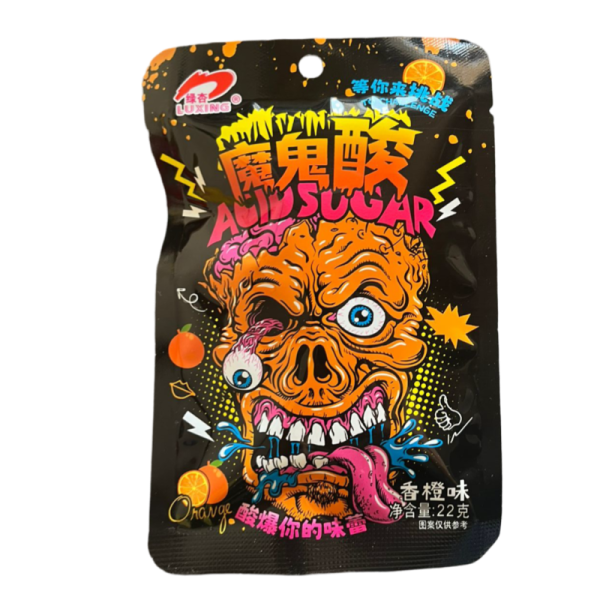 Konfety Luxing Acid Apelsin 22g