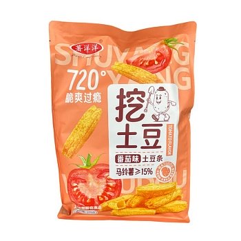 Чипсы ShuYangyang Cuipian с томатным вкусом 275г