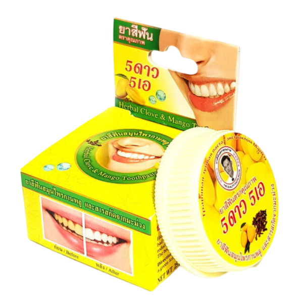 Zubnaya pasta 5 Star otbelivayushchaya s mango 25g