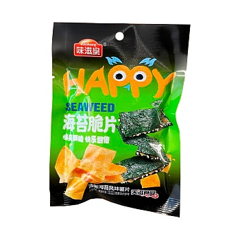 Чипсы Weizihuang Happy водоросли нори 16г