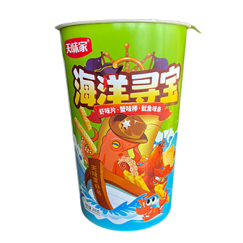 Чипсы Tianweijia со вкусом осьминога 200г