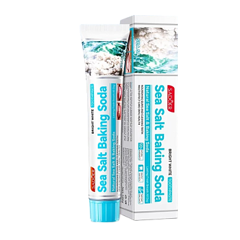 Паста Sadoer зубная c содой и морской солью 100г