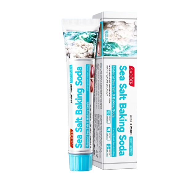 Pasta Sadoer zubnaya c sodoy i morskoy solyu 100g