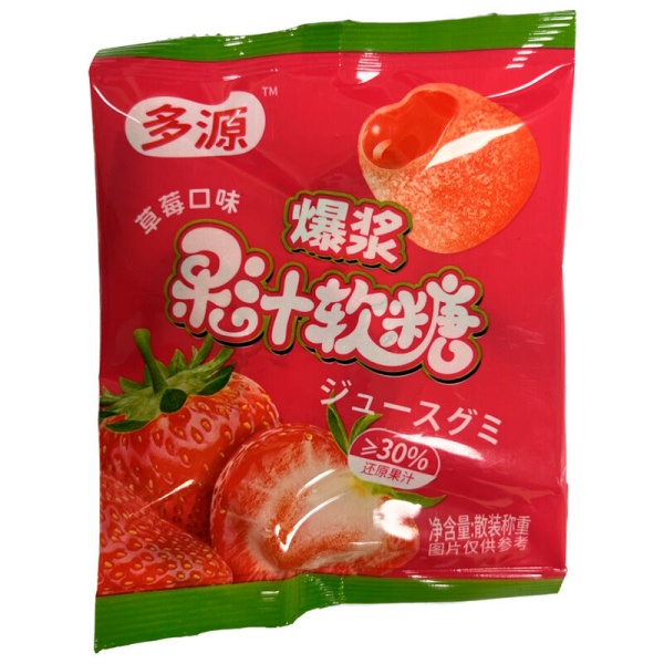 Marmelad Multisourse c nachinkoy Klubnika 22g