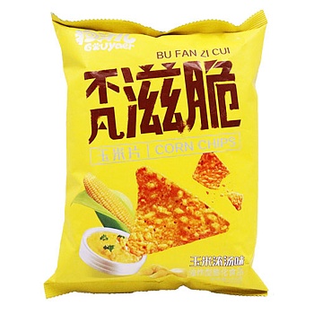 Чипсы Gouyaer кукурузные классические 158г