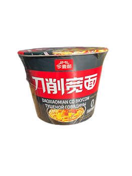 Лапша DaoXiaoiMian со вкусом тушенной говядины 132г