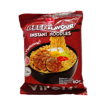 Лапша VIFON Beef со вкусом говядины 60г