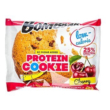 Печенье Bombbar неглазированное со вкусом вишни 40г