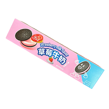 Печенье Strawberry milk со вкусом клубники 108г