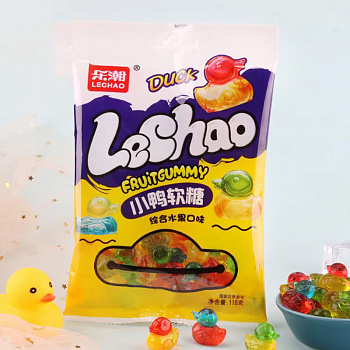 Мармеладные конфеты Lechao утята 118г