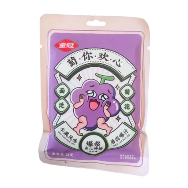 Konfety Golden Crown s nachinkoy vinograd 24g