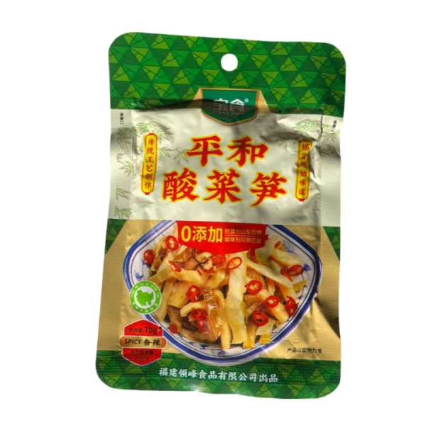 Salat BaoShi konservirovannyy iz pobegov bambuka 75g