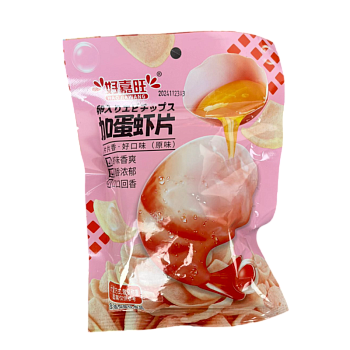 Чипсы HaoJiaWang со вкусом креветки и яйца 
