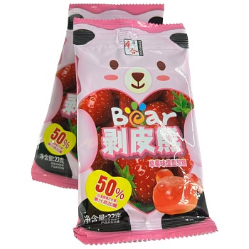 Мармелад Benhefood Клубника 22г