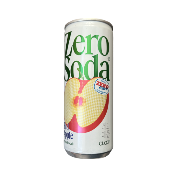 Napitok bezalkogolnyy CLOOP Zero Soda krasnoe yabloko 250ml