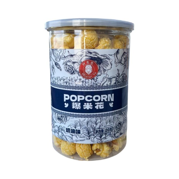Popkorn Mister Ye so vkusom slivochnogo masla 100g