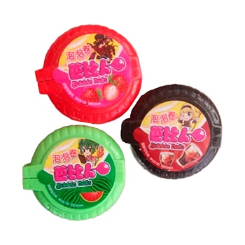 Жевательная резинка Bubble Rolls Лента