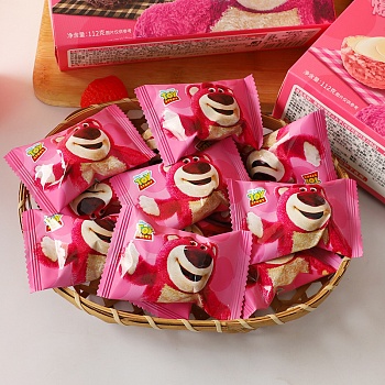 Мармелад Snax Disney Мишка Lotso со вкусом клубники 9г