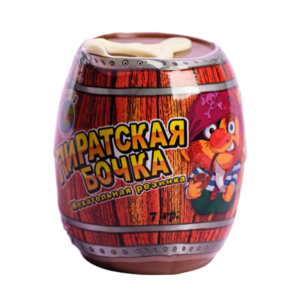 Zhevatelnaya rezinka Piratskaya bochka 7g