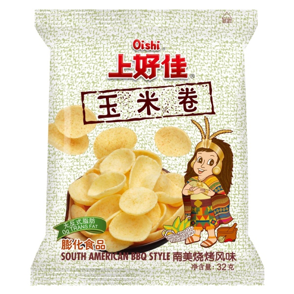 Chipsy Oishi American BBQ Tacos barbekyu 32g