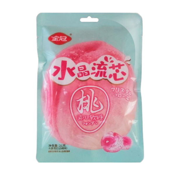 Konfety zhevatelnye Golden Crown Persik 21g