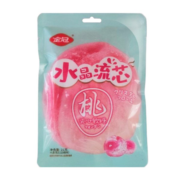 Konfety zhevatelnye Golden Crown Persik 21g