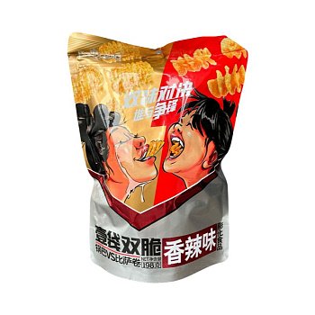 Чипсы Amobacui Double Crunch пряные 198г