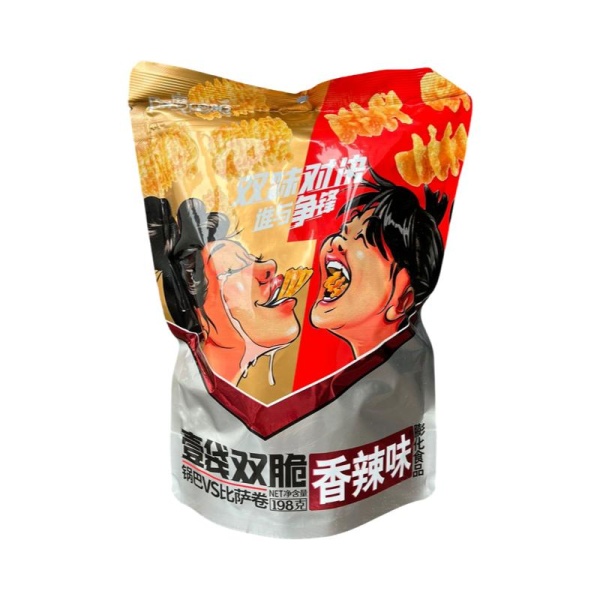 Chipsy Amobacui Double Crunch pryanye 198g